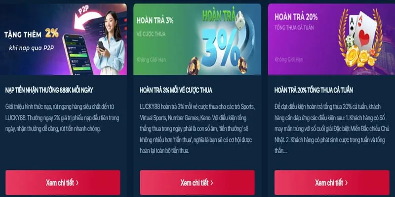 Thưởng chào mừng nạp tiền lần đầu